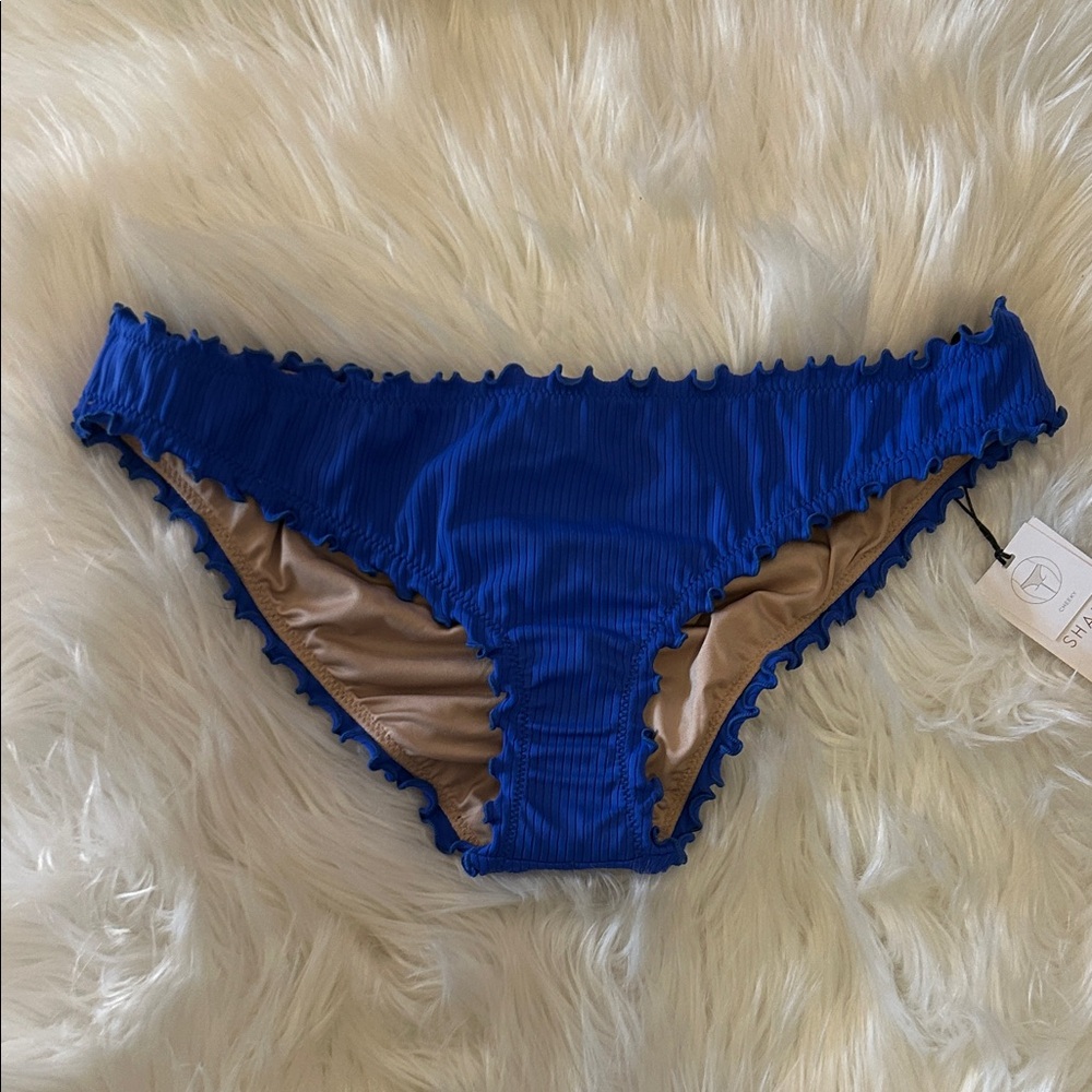 Blue Bikini Bottoms
